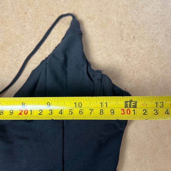 NWT Princess Polly Black Halter Body Suit Size 4 - Picture 5 of 6